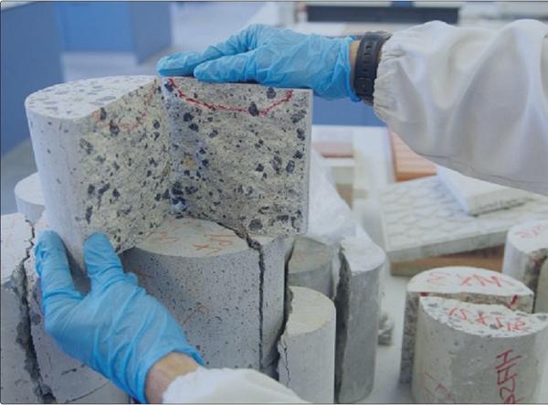 Лабораторная проверка </br>  бетонных смесей 